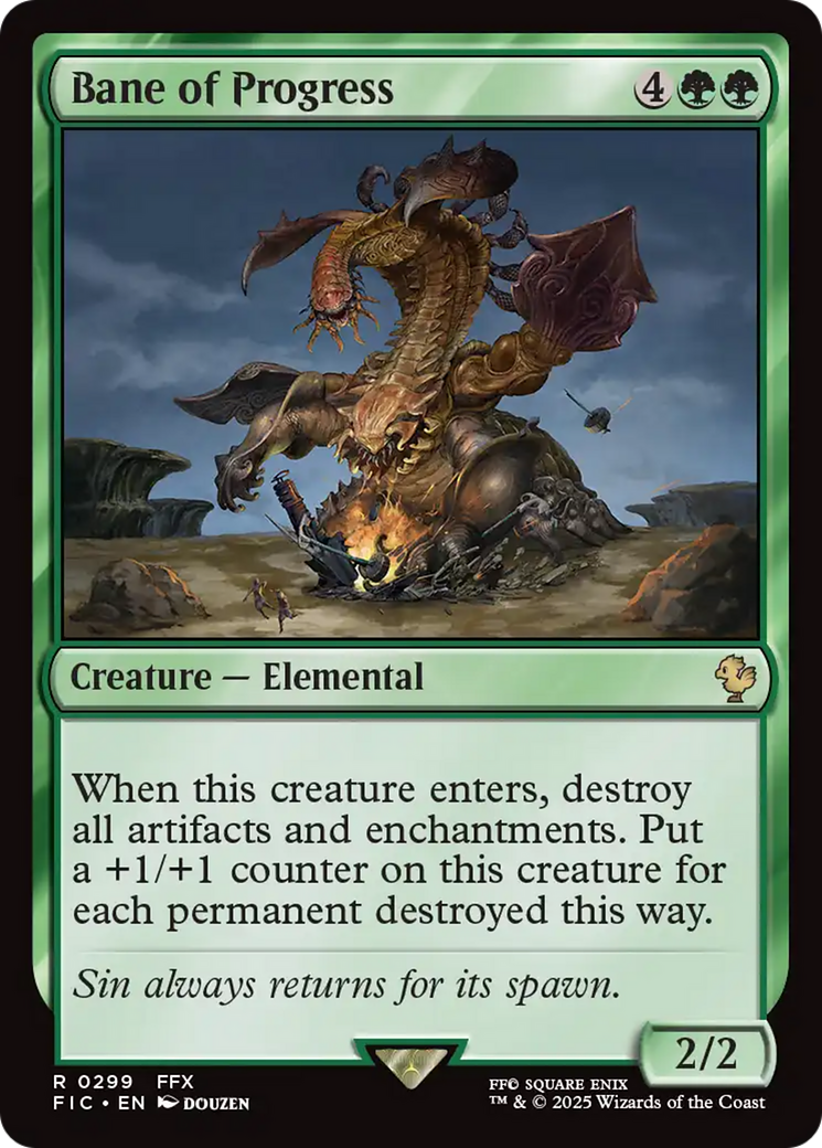 Bane of Progress [FINAL FANTASY Commander] | Anubis Games and Hobby