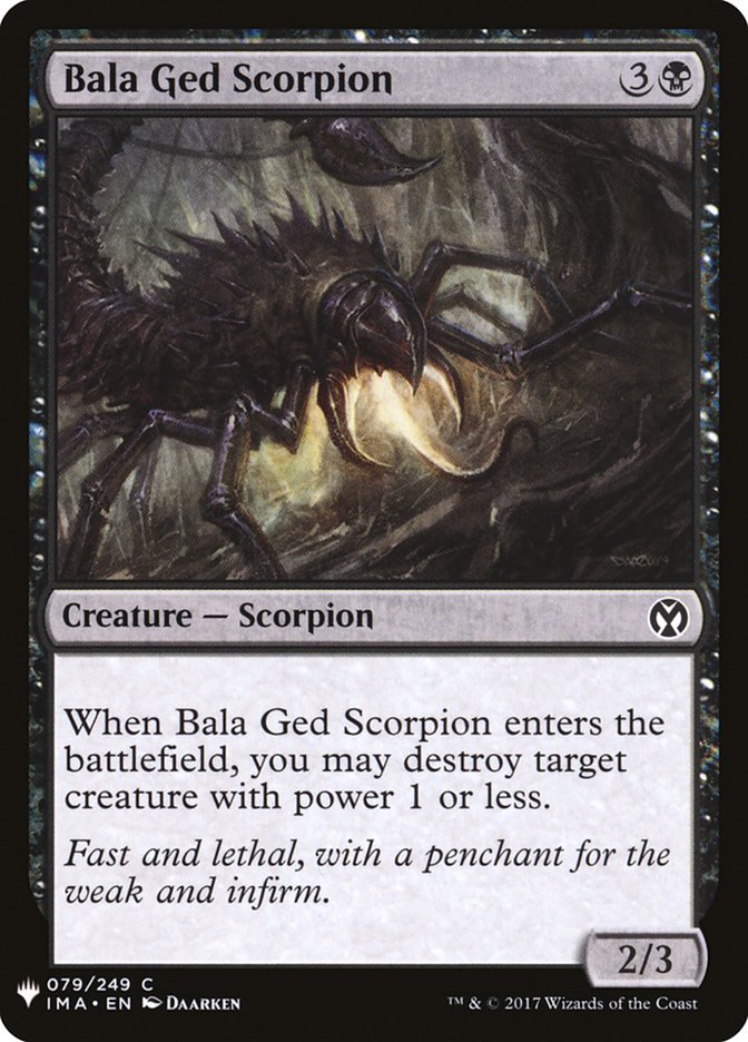 Bala Ged Scorpion [Mystery Booster] | Anubis Games and Hobby