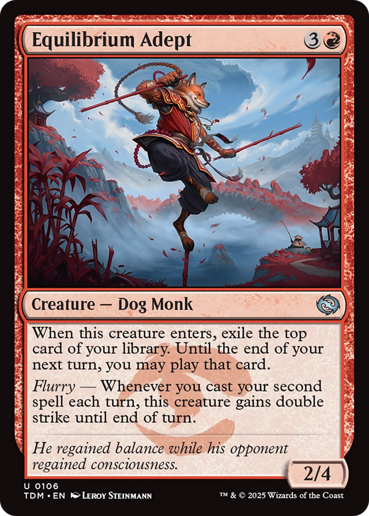 Equilibrium Adept [Tarkir: Dragonstorm] | Anubis Games and Hobby