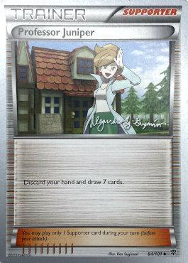 Professor Juniper (84/101) (Primal Groudon - Alejandro Ng-Guzman) [World Championships 2015] | Anubis Games and Hobby