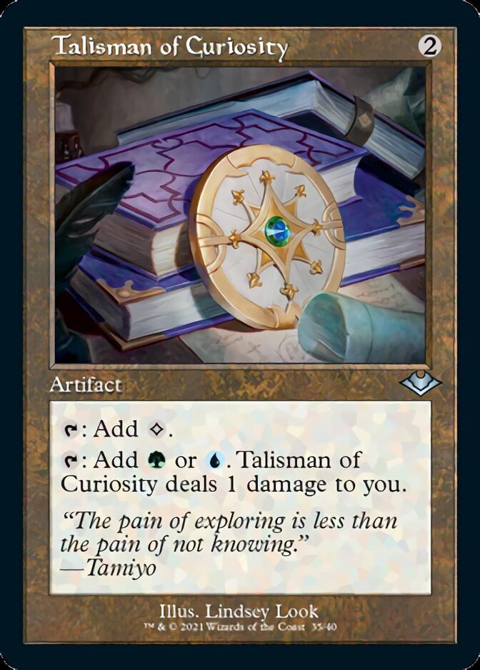 Talisman of Curiosity (Retro) [Modern Horizons] | Anubis Games and Hobby