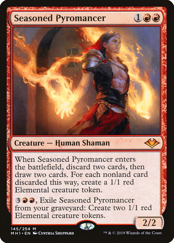 Seasoned Pyromancer [Modern Horizons] | Anubis Games and Hobby