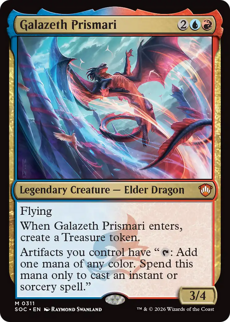 Galazeth Prismari [Secrets of Strixhaven Commander] | Anubis Games and Hobby