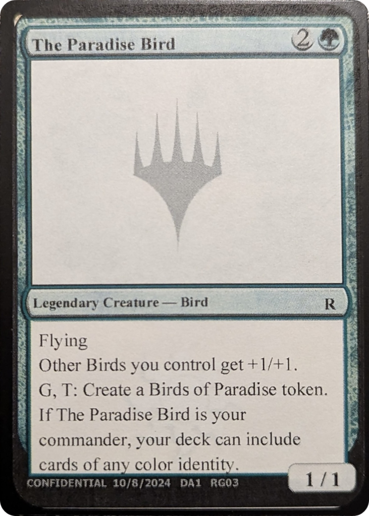 The Paradise Bird [Mystery Booster 2 Playtest Cards] | Anubis Games and Hobby