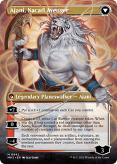 Ajani, Nacatl Pariah // Ajani, Nacatl Avenger (Borderless) [Modern Horizons 3] | Anubis Games and Hobby