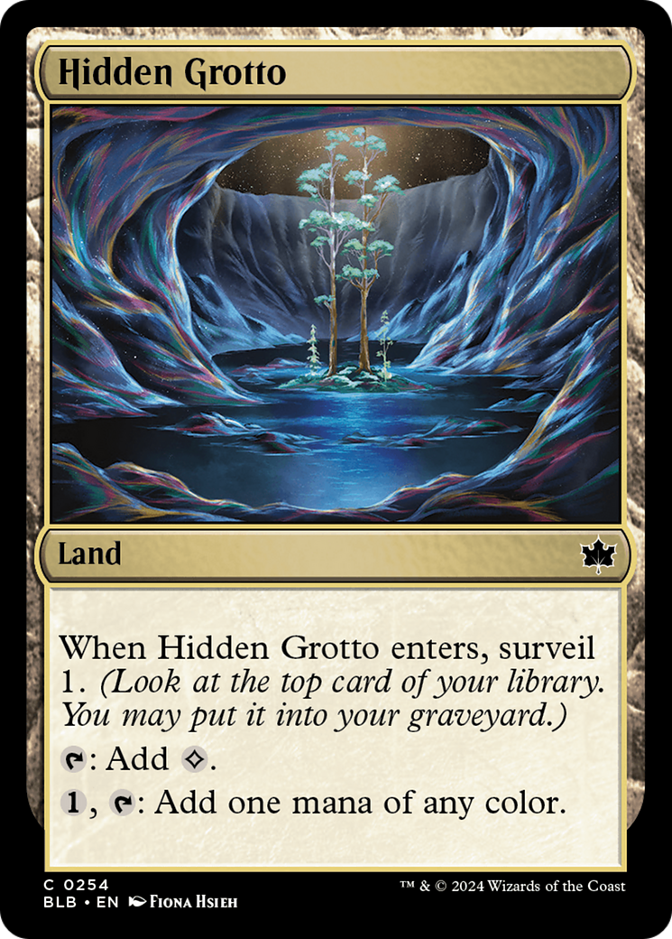 Hidden Grotto [Bloomburrow] | Anubis Games and Hobby