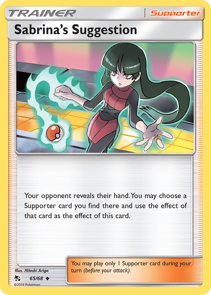 Sabrina's Suggestion (65/68) [Sun & Moon: Hidden Fates] | Anubis Games and Hobby