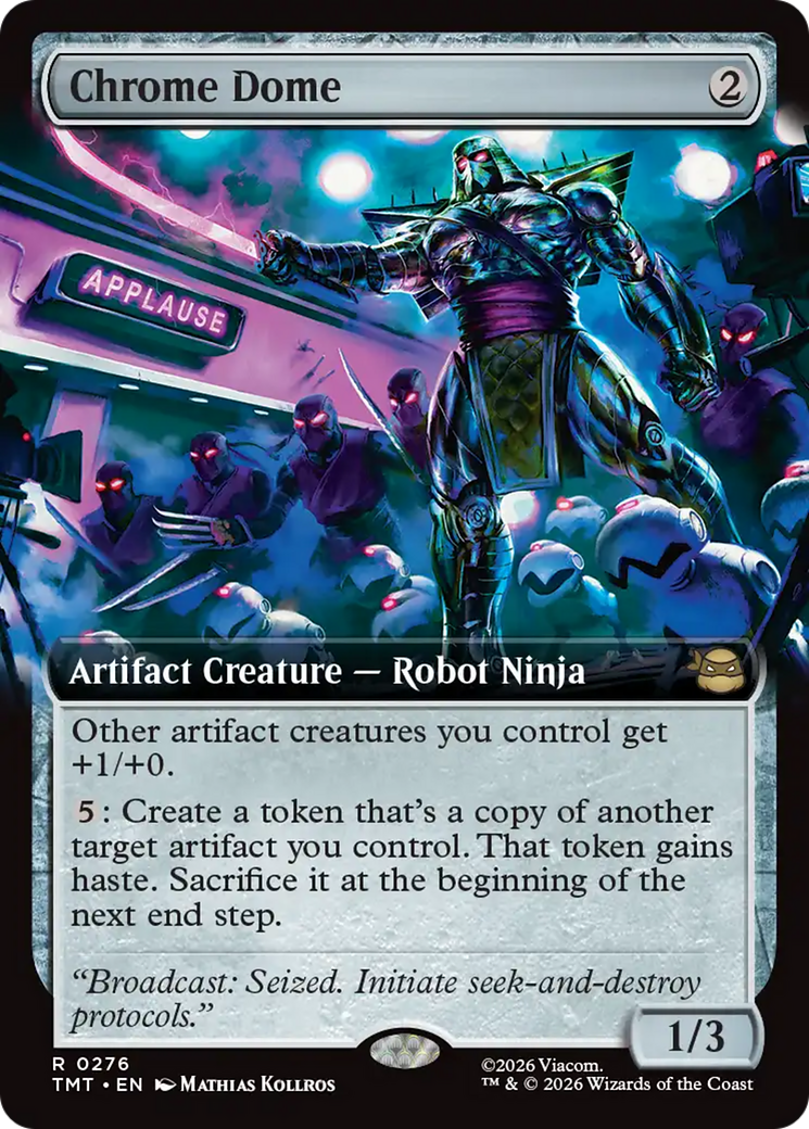 Chrome Dome (Extended Art) [Teenage Mutant Ninja Turtles] | Anubis Games and Hobby
