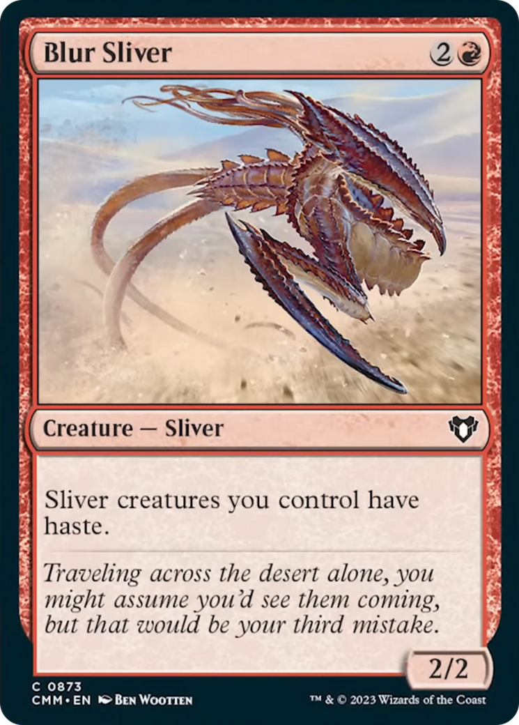 Blur Sliver [Commander Masters] | Anubis Games and Hobby