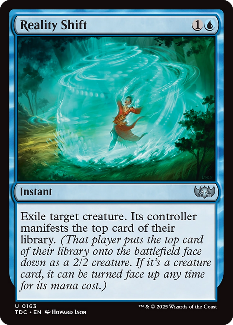 Reality Shift [Tarkir: Dragonstorm Commander] | Anubis Games and Hobby