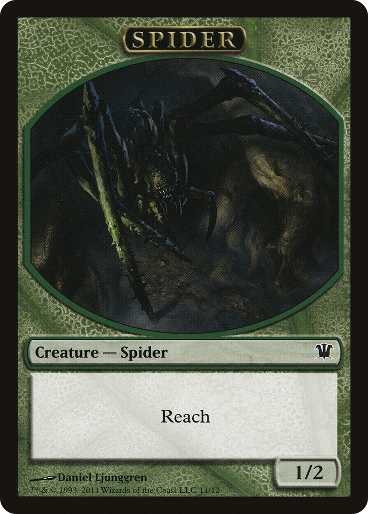 Insect // Spider Double-Sided Token [Innistrad Remastered Tokens] | Anubis Games and Hobby