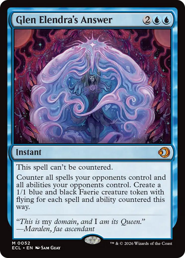 Glen Elendra's Answer [Lorwyn Eclipsed] | Anubis Games and Hobby