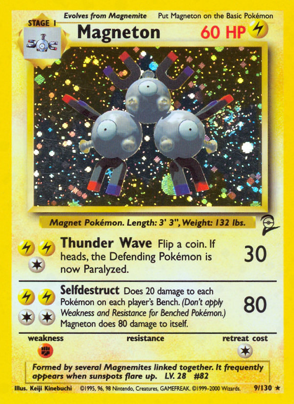 Magneton (9/130) [Base Set 2] | Anubis Games and Hobby