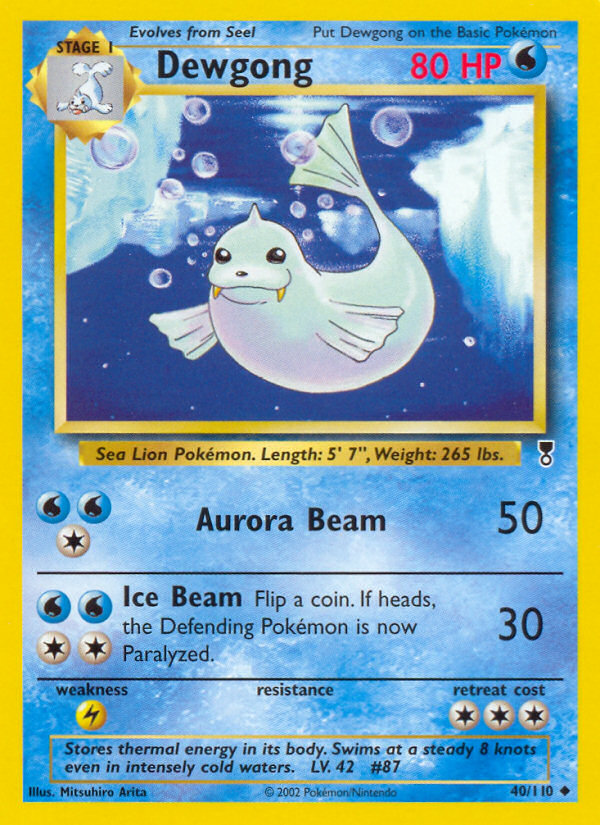 Dewgong (40/110) [Legendary Collection] | Anubis Games and Hobby
