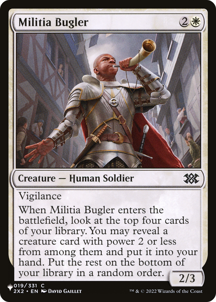 Militia Bugler [The List Reprints] | Anubis Games and Hobby