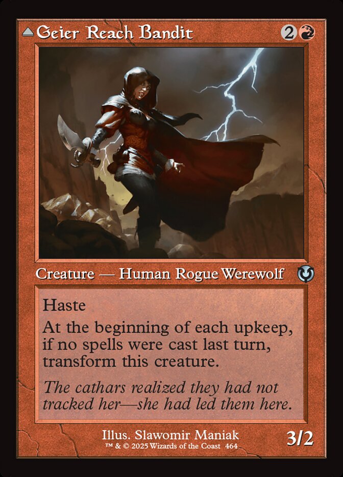 Geier Reach Bandit (Retro Frame) [Innistrad Remastered] | Anubis Games and Hobby