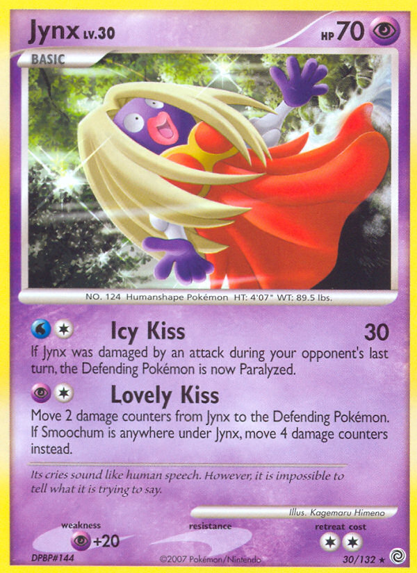 Jynx (30/132) [Diamond & Pearl: Secret Wonders] | Anubis Games and Hobby