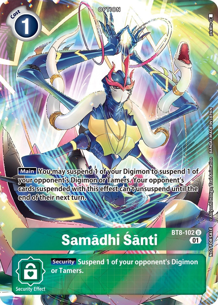 Samadhi Santi [BT8-102] (Summer 2022 Dash Pack) [New Awakening Promos] | Anubis Games and Hobby