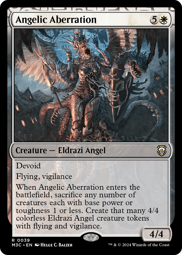 Angelic Aberration [Modern Horizons 3 Commander] | Anubis Games and Hobby