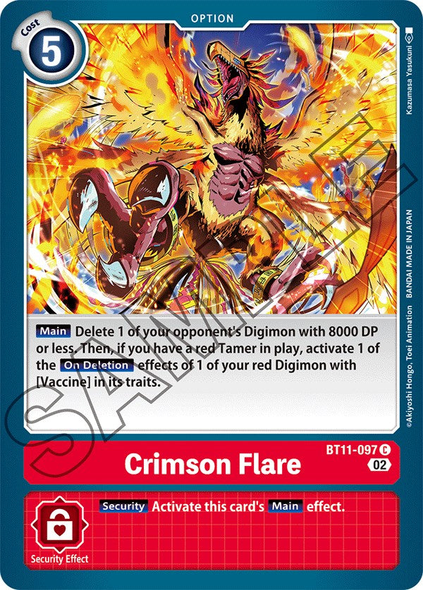 Crimson Flare [BT11-097] [Dimensional Phase] | Anubis Games and Hobby