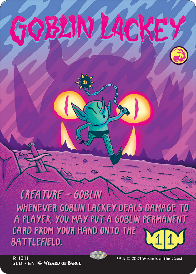 Goblin Lackey (1311) (Rainbow Foil) [Secret Lair Drop Series] | Anubis Games and Hobby