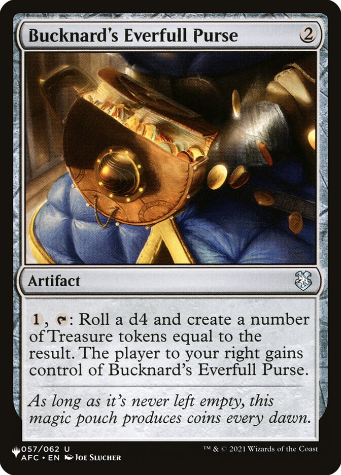 Bucknard's Everfull Purse [The List] | Anubis Games and Hobby