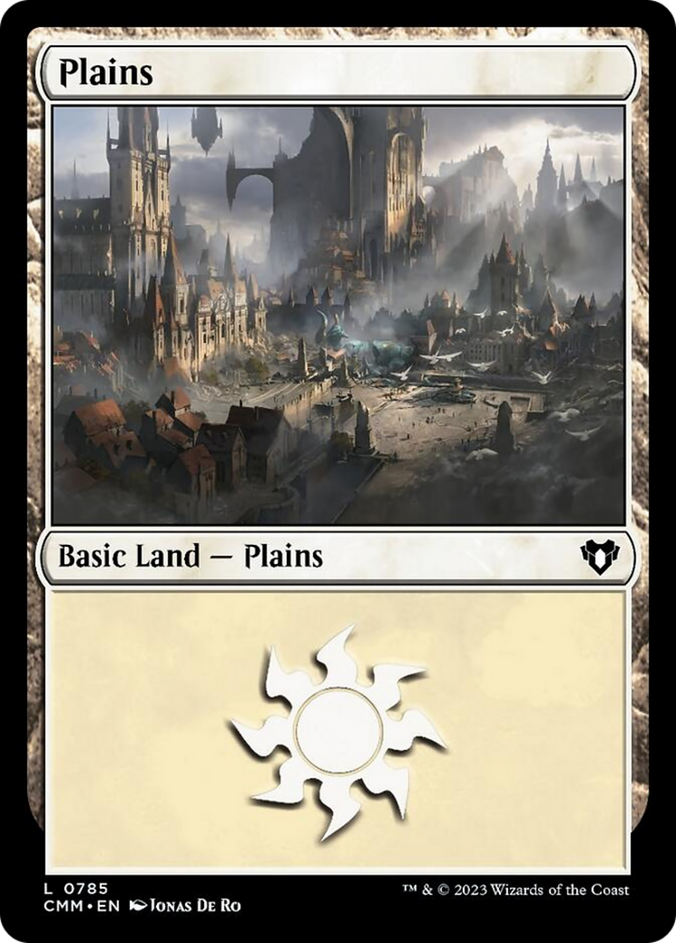 Plains (785) [Commander Masters] | Anubis Games and Hobby