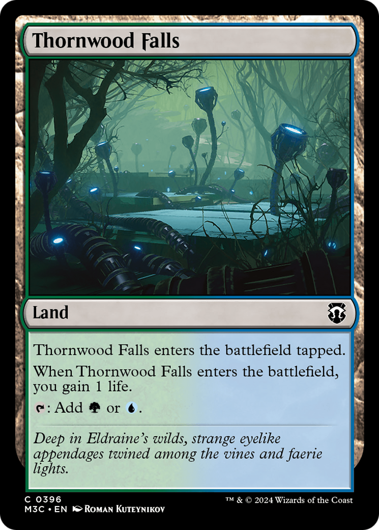 Thornwood Falls (Ripple Foil) [Modern Horizons 3 Commander] | Anubis Games and Hobby