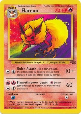 Flareon (19/64) [Jungle Unlimited] | Anubis Games and Hobby