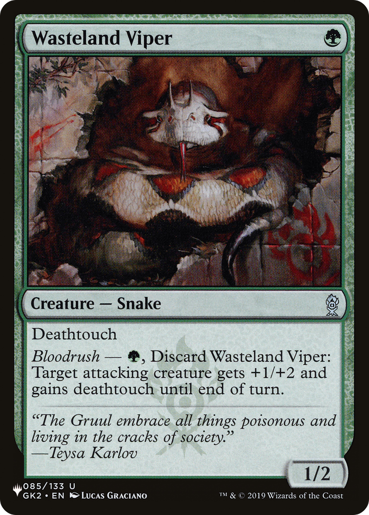 Wasteland Viper [The List Reprints] | Anubis Games and Hobby