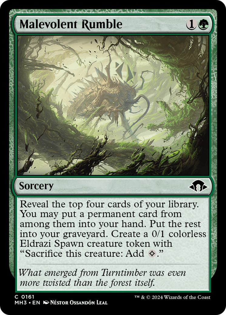 Malevolent Rumble [Modern Horizons 3] | Anubis Games and Hobby