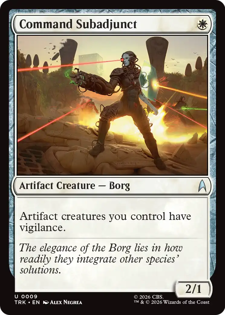 Command Subadjunct [Star Trek] | Anubis Games and Hobby