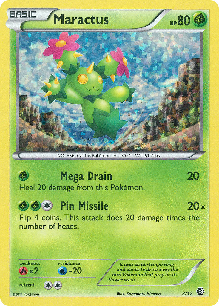 Maractus (2/12) [McDonald's Promos: 2011 Collection] | Anubis Games and Hobby