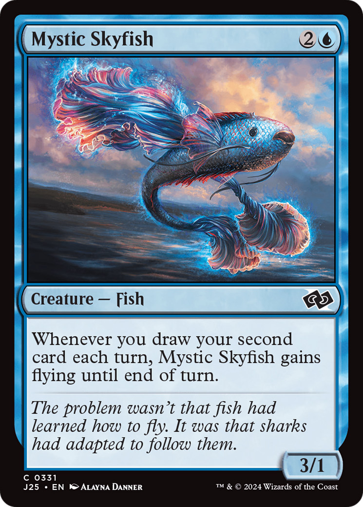 Mystic Skyfish [Foundations Jumpstart] | Anubis Games and Hobby