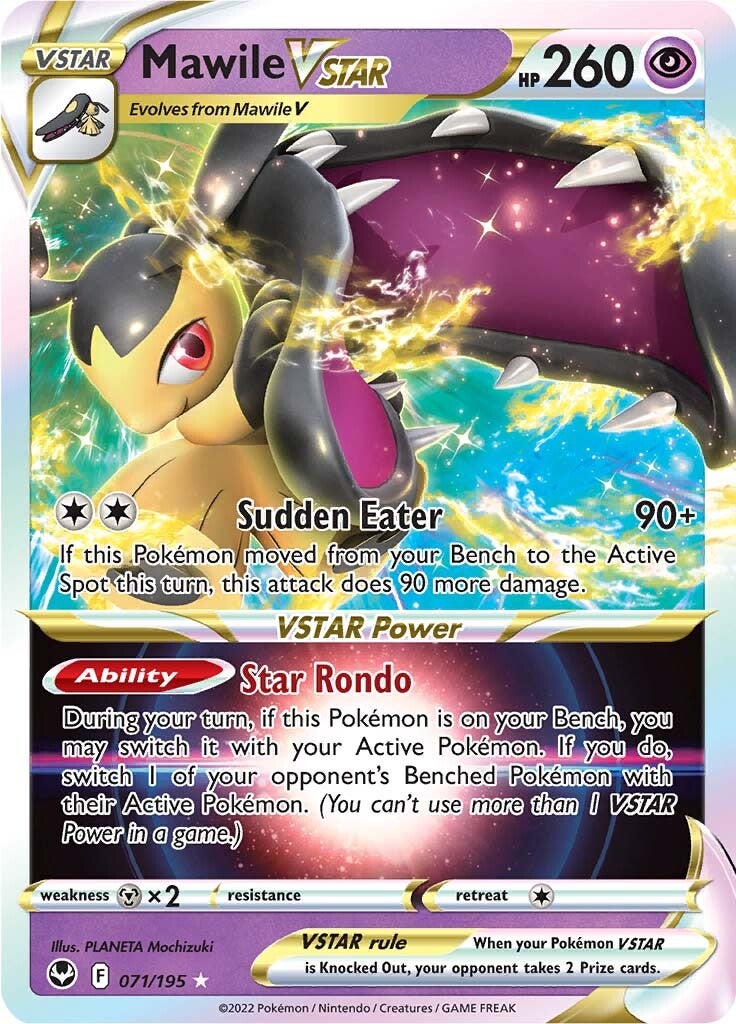 Mawile VSTAR (071/195) [Sword & Shield: Silver Tempest] | Anubis Games and Hobby