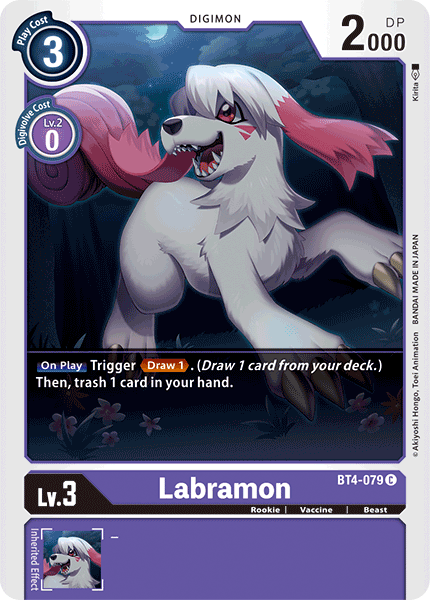 Labramon [BT4-079] [Great Legend] | Anubis Games and Hobby