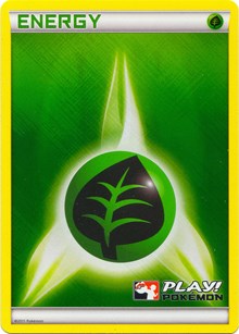 Grass Energy (2011 Play Pokemon Promo) [League & Championship Cards] | Anubis Games and Hobby