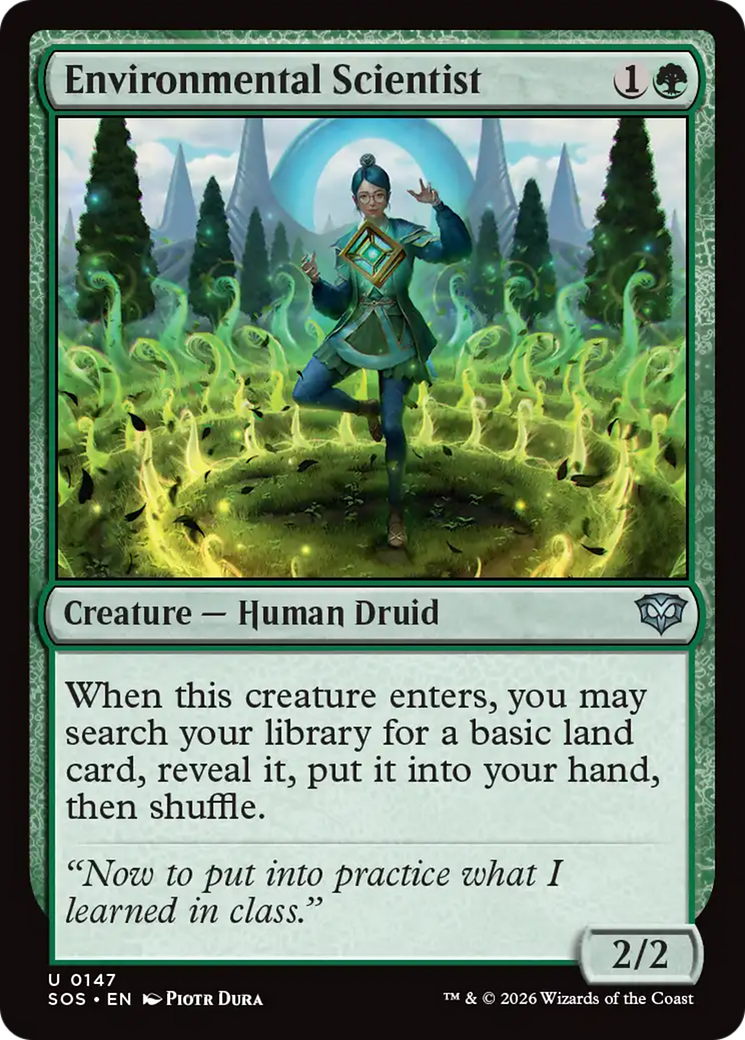 Environmental Scientist [Secrets of Strixhaven] | Anubis Games and Hobby