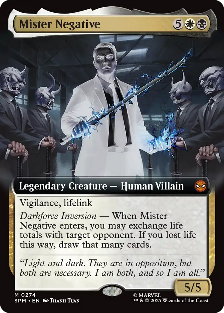 Mister Negative (Extended Art) [Marvel's Spider-Man] | Anubis Games and Hobby