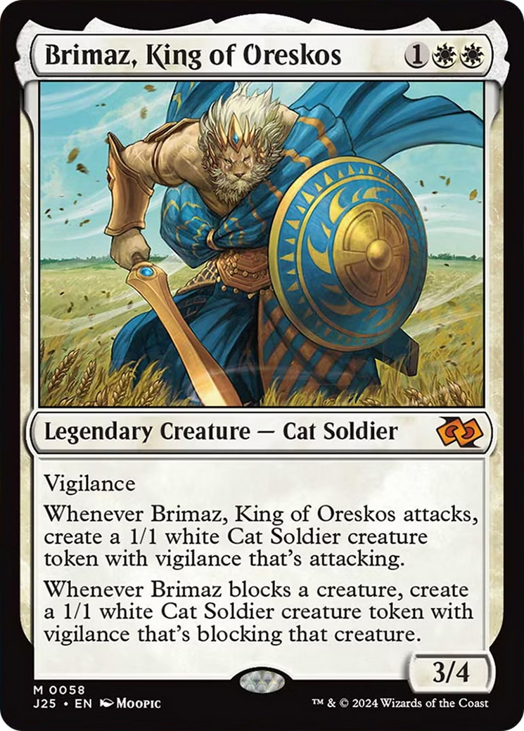 Brimaz, King of Oreskos (Anime) [Foundations Jumpstart] | Anubis Games and Hobby