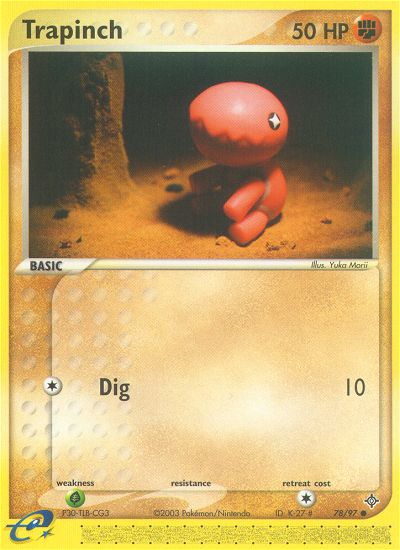 Trapinch (78/97) [EX: Dragon] | Anubis Games and Hobby
