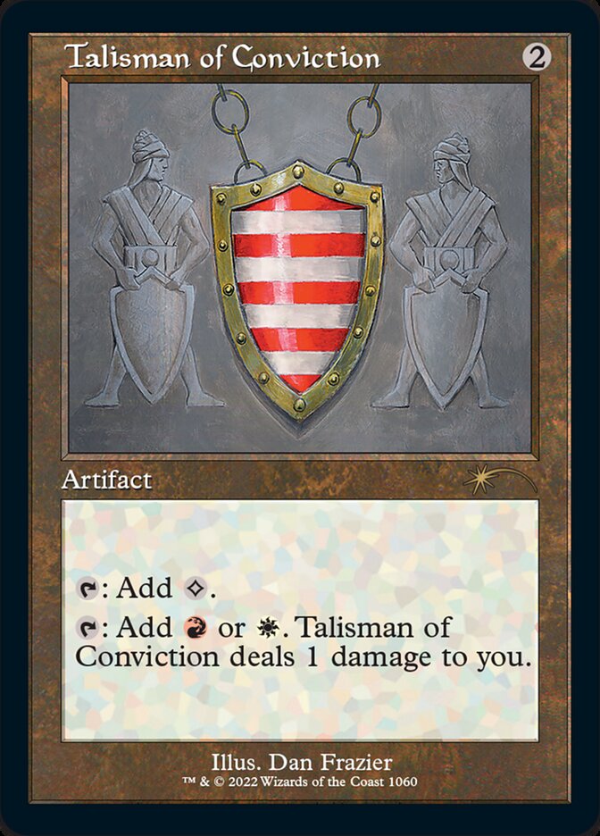 Talisman of Conviction (Foil Etched) [Secret Lair Drop Series] | Anubis Games and Hobby