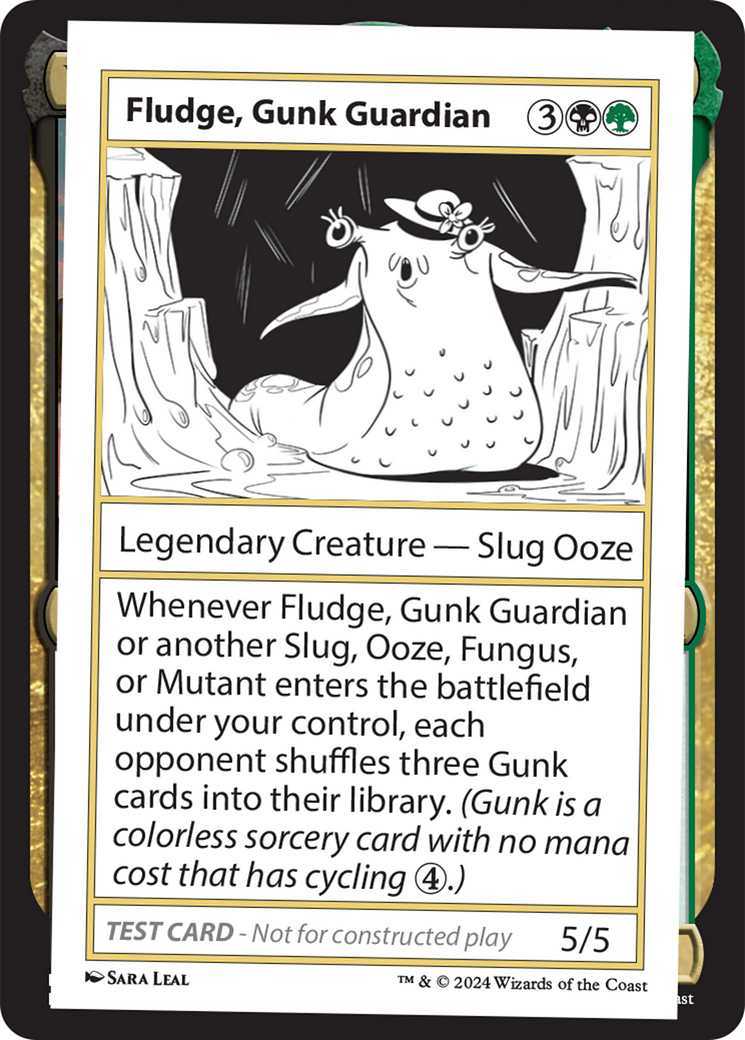 Fludge, Gunk Guardian [Mystery Booster 2 Playtest Cards] | Anubis Games and Hobby