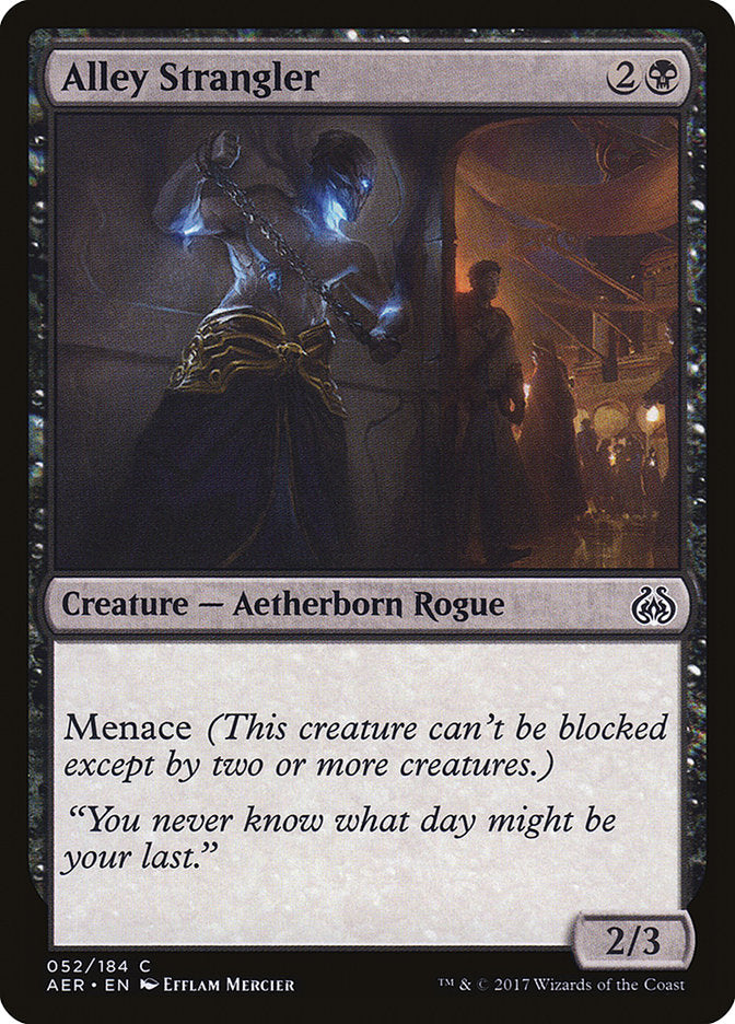 Alley Strangler (Intro Pack) [Aether Revolt Promos] | Anubis Games and Hobby