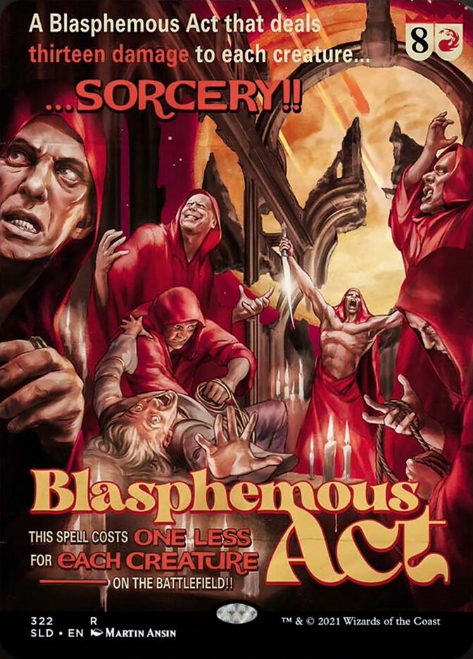 Blasphemous Act [Secret Lair Drop Series] | Anubis Games and Hobby