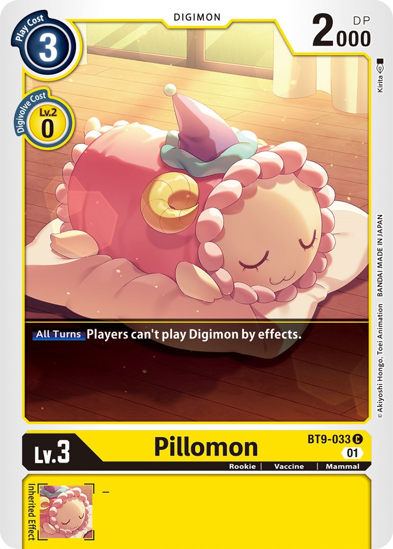 Pillomon [BT9-033] [X Record] | Anubis Games and Hobby