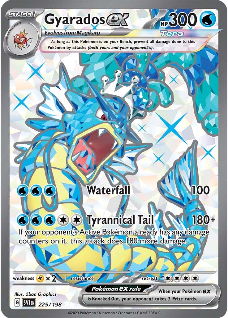 Gyarados ex (225/198) [Scarlet & Violet: Base Set] | Anubis Games and Hobby