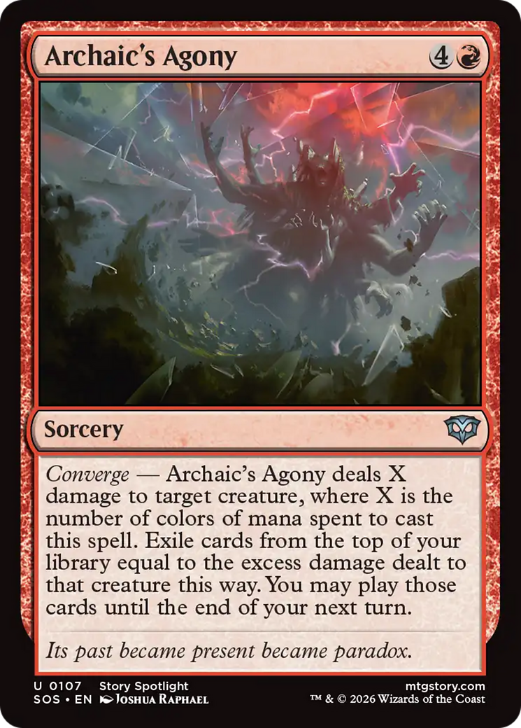Archaic's Agony [Secrets of Strixhaven] | Anubis Games and Hobby