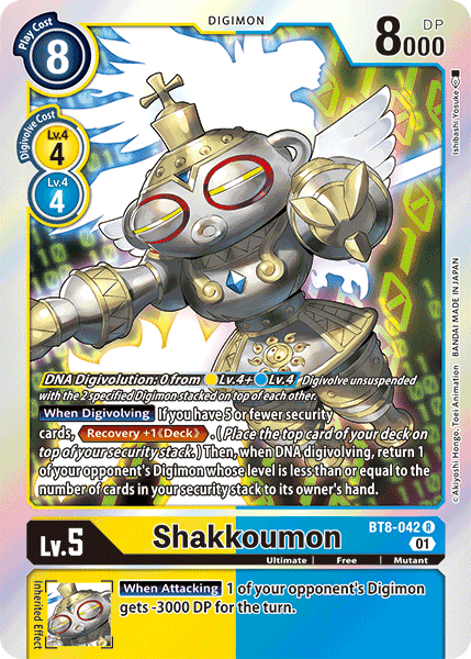 Shakkoumon [BT8-042] [New Awakening] | Anubis Games and Hobby