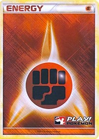 Fighting Energy (2010 Play Pokemon Promo) [League & Championship Cards] | Anubis Games and Hobby